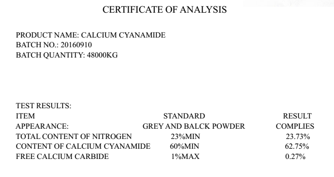 Calcium Cyanamide 156-62-7